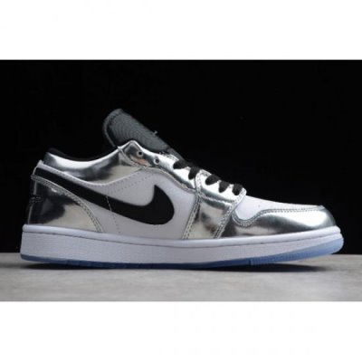 Nike Air Jordan 1 Low Beyaz / Yeşil Basketbol Ayakkabısı Türkiye - EOIS82IB